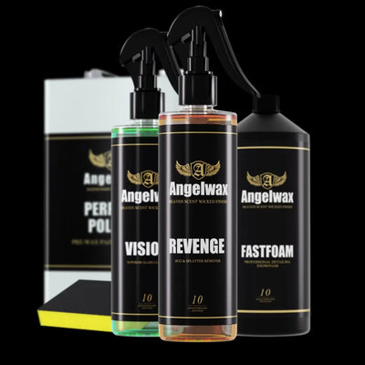 exterior product range from angelwax