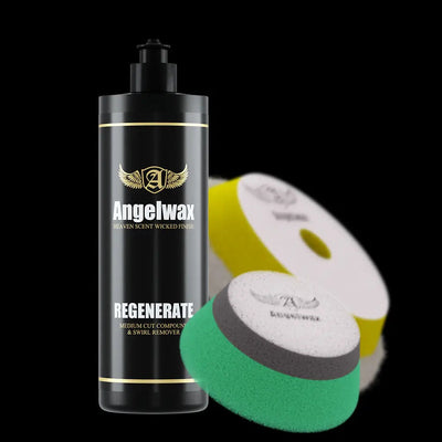 Angelwax compounds and pads for the best results