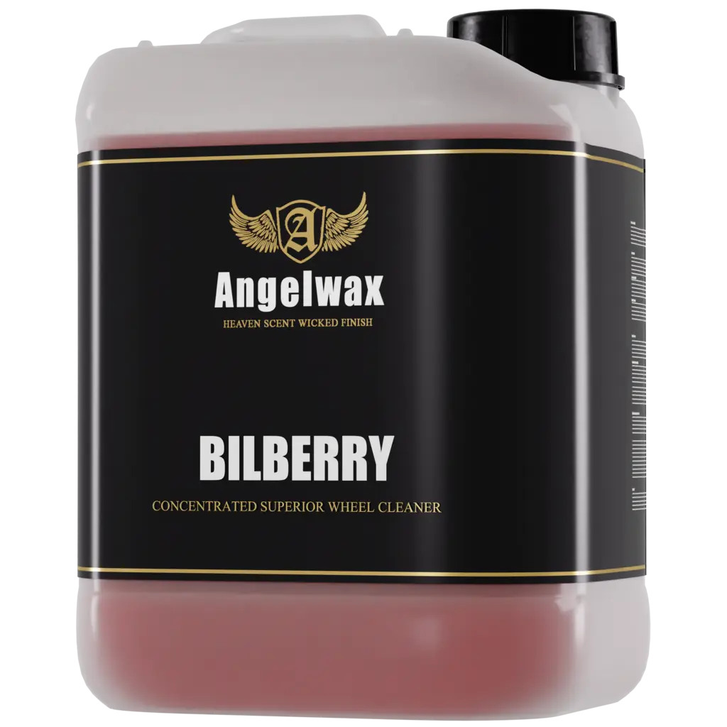 Angelwax Bilberry is a powerful, pleasantly scented, non-acidic, dilutable wheel cleaner.