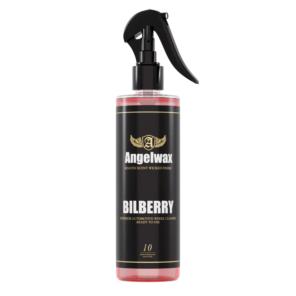 Angelwax Bilberry RTU is a powerful, pleasantly scented, non-acidic, ready-to-use wheel cleaner.