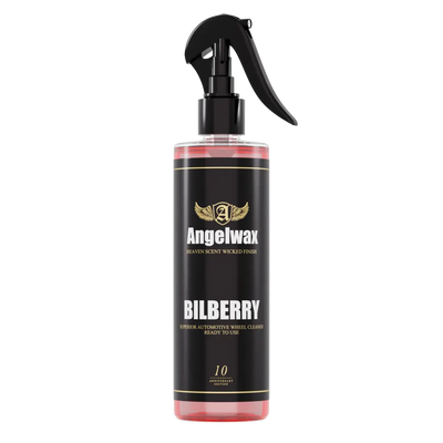 Angelwax Bilberry RTU is a powerful, pleasantly scented, non-acidic, ready-to-use wheel cleaner.