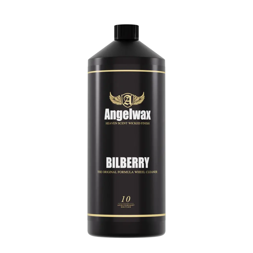 Angelwax Bilberry is a powerful, pleasantly scented, non-acidic, dilutable wheel cleaner.