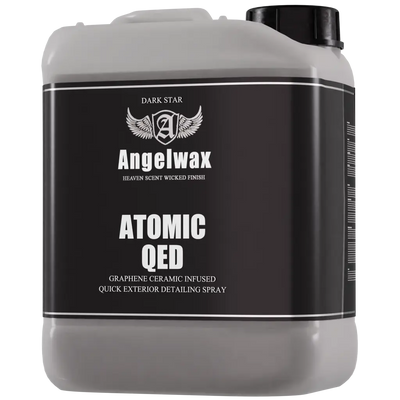 Atomic QED from Angelwax is a state-of-the-art graphene quick detailing spray